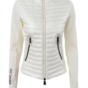 【二手】MONCLER 絎縫拼接輕薄夾克 XS