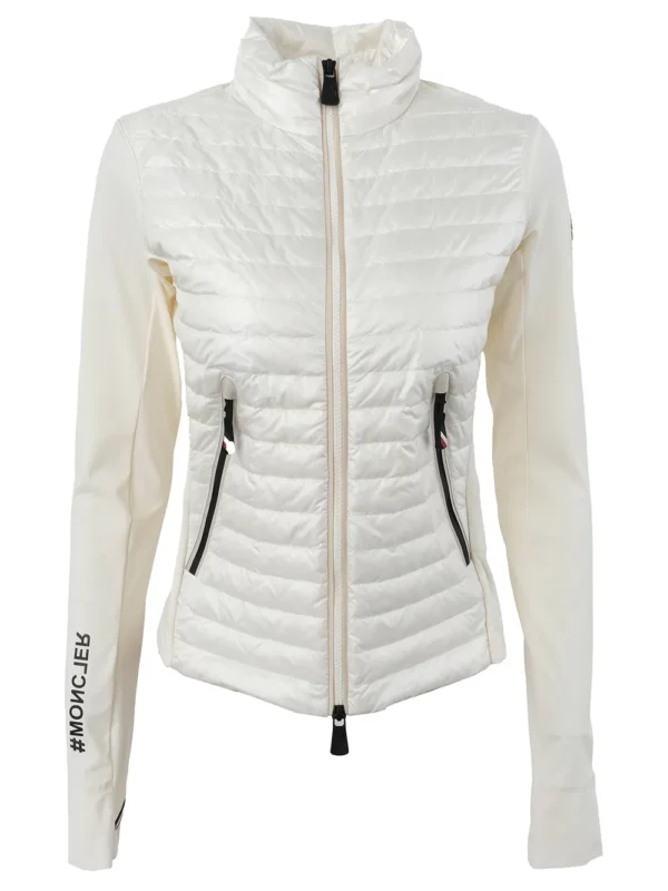 【二手】MONCLER 絎縫拼接輕薄夾克 XS