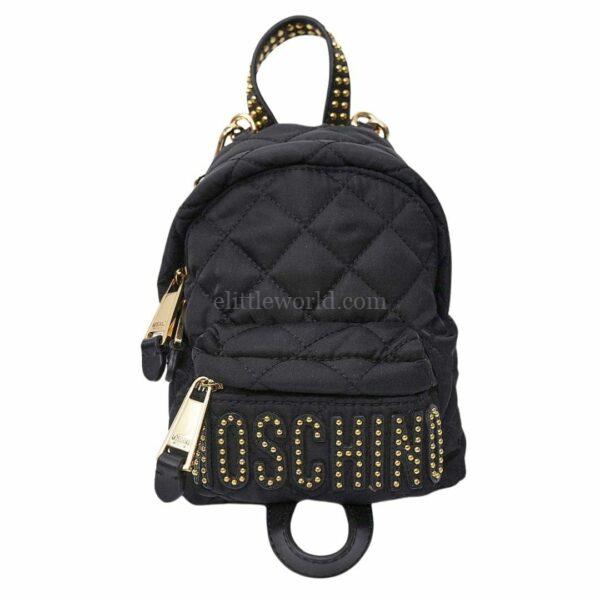 【二手】MOSCHINO LOGO 迷你背包 E19131