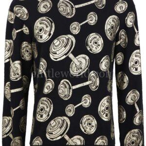 【二手】MOSCHINO 圖案印花衛衣 S