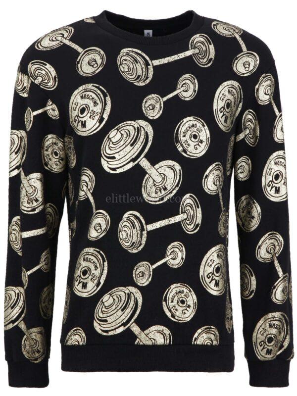 【二手】MOSCHINO 圖案印花衛衣 S