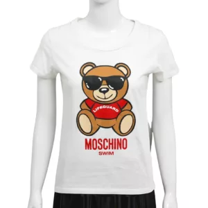 【二手】MOSCHINO SWIM 玩具熊T恤 S E20592