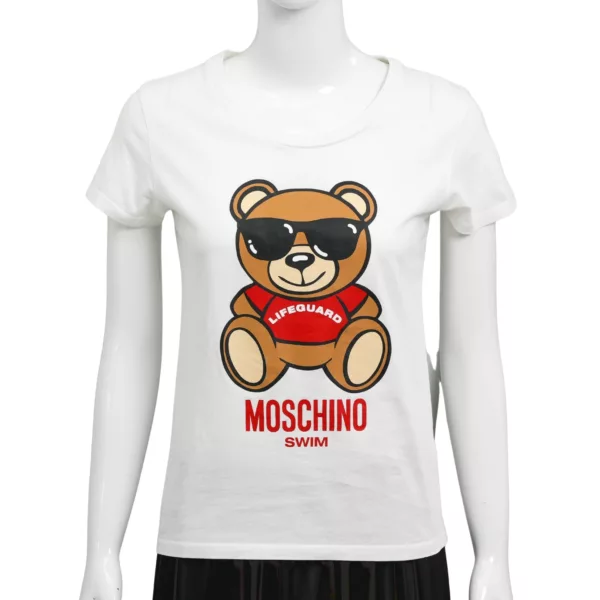 【二手】MOSCHINO SWIM 玩具熊T恤 S E20592