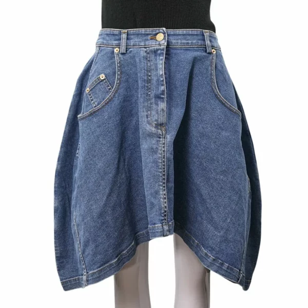 【全新】MOSCHINO 牛仔半身裙 US6 E20029