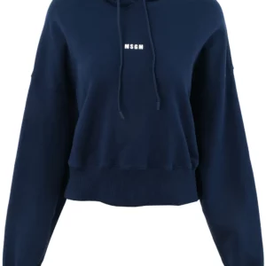 【二手】MSGM LOGO 印花連帽衫 S
