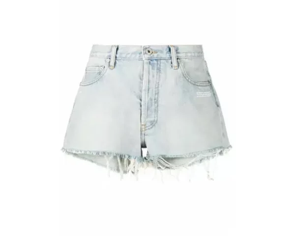 【未使用】OFF-WHITE 牛仔短褲 25 RR1271