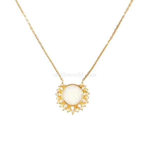 【二手】PIAGET SUNLIGHT 18K玫瑰金項鍊 PD2082