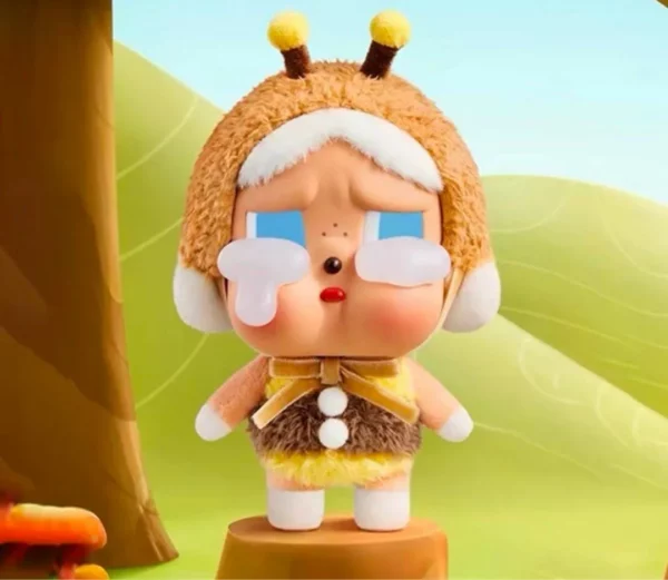 【全新】POP MART CRYBABY 哭哭蜜蜂 眼淚工廠系列搪膠毛絨掛飾 B2635