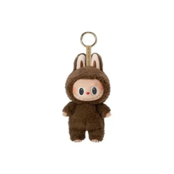 【全新】POP MART LABUBU 第一代糖膠毛絨掛飾粟子 E22646