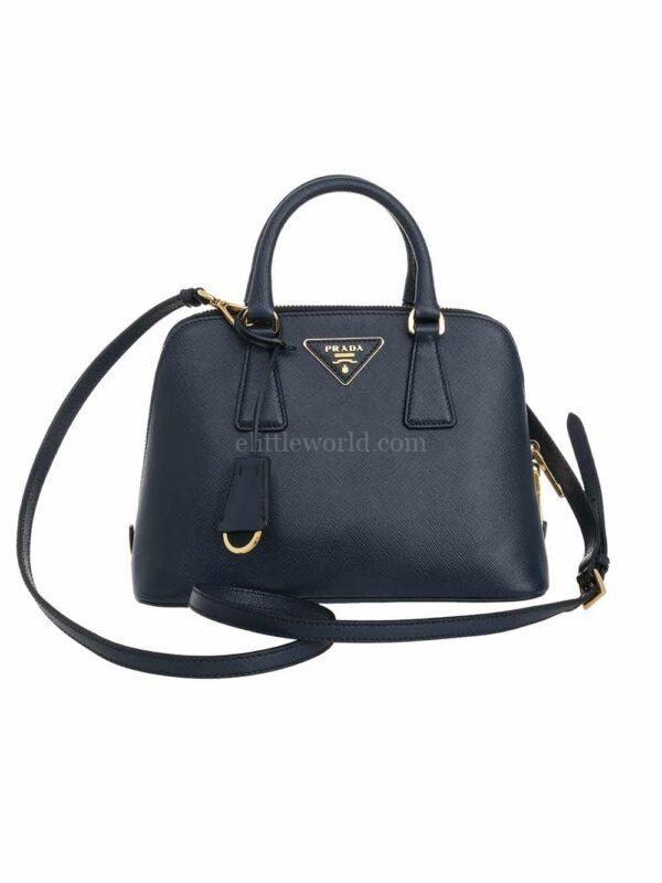 【二手】PRADA 十字紋小號貝殼包
