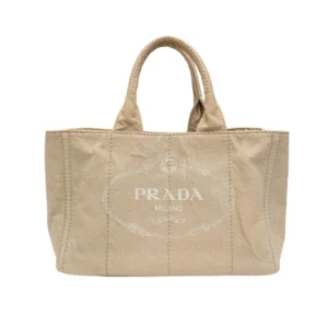 【二手】PRADA CANAPA 牛仔手提袋 E21088