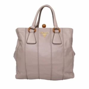 【二手】PRADA 軟小牛皮手提袋 E16979