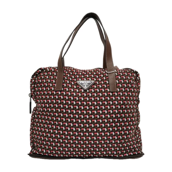 【二手】PRADA 尼龍購物袋 RR1256