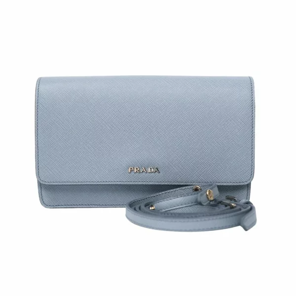 【全新】PRADA SAFFIANO LUX 垂蓋斜挎包 E17539