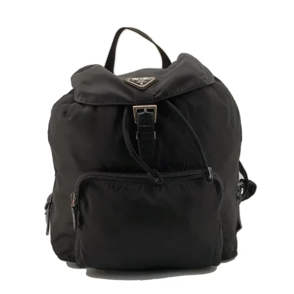 【二手】PRADA TESSUTO 黑色背包 PD1335