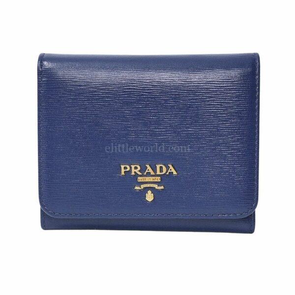【未使用品】PRADA VITELLO MOVE 小巧錢包 E18131