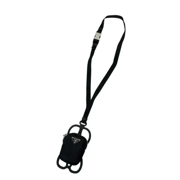 【二手】PRADA 黑色多功能掛頸包 VV2544