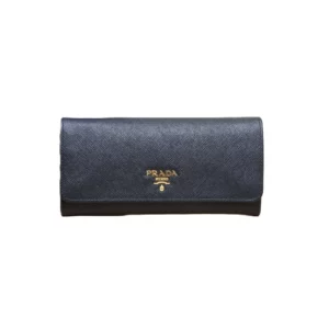 【二手】PRADA 長翻蓋錢包 YY1078