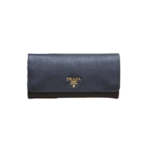 【二手】PRADA 長翻蓋錢包 YY1078