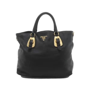 【二手】PRADA 皮革手提包 YY1444