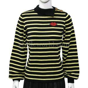 【二手】RED VALENTINO 條紋毛衣 S3768