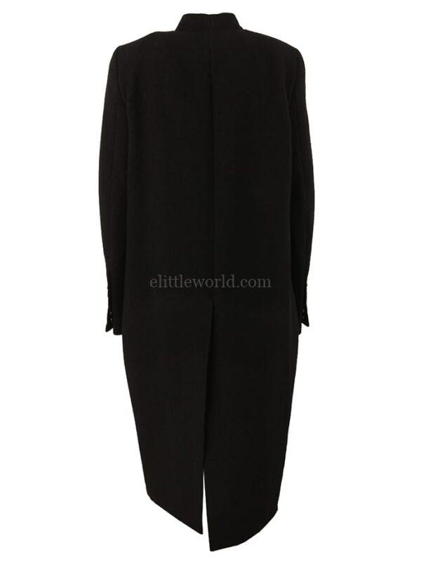 【二手】RICK OWENS 混紡廓形大衣 44