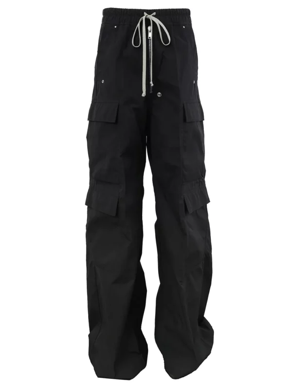 【二手】RICK OWENS 闊腿工裝長褲 44