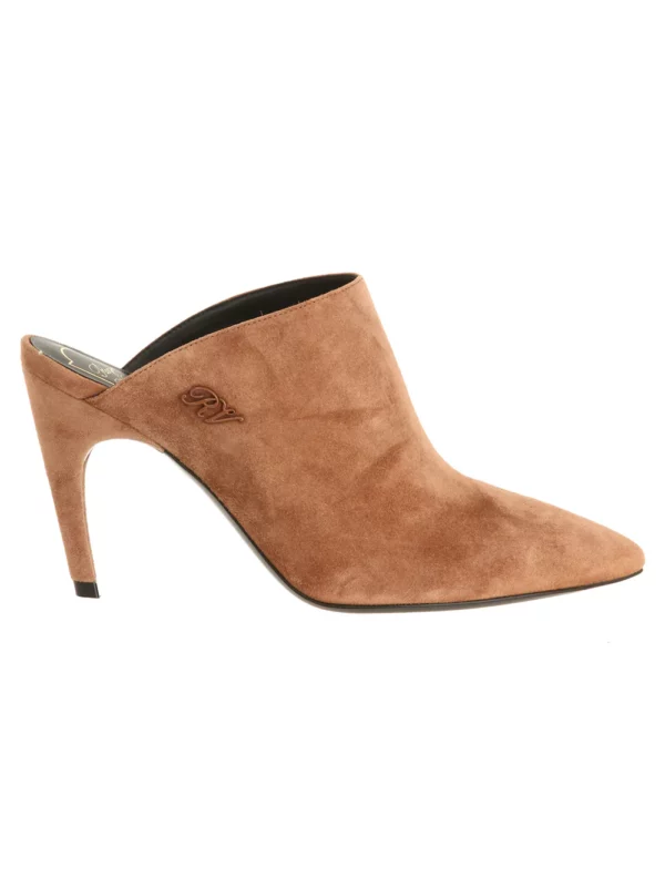 【二手】ROGER VIVIER 尖頭高跟穆勒鞋 37