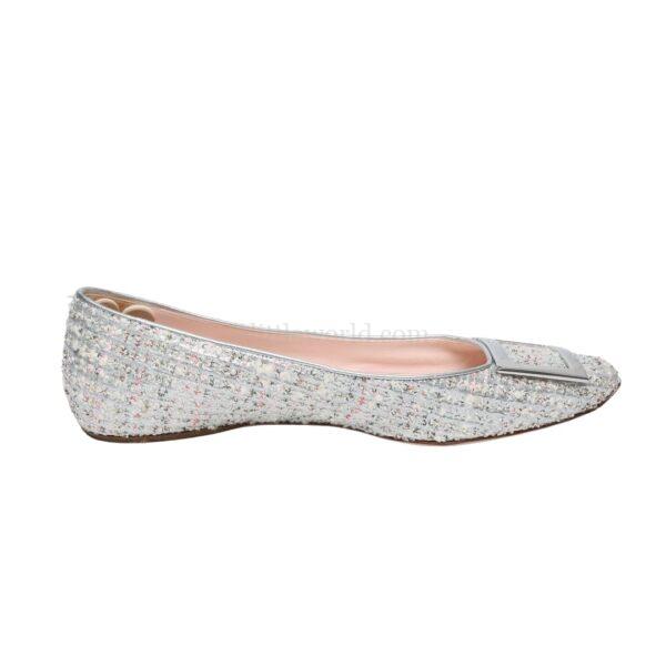 【二手】ROGER VIVIER 芭蕾平底鞋 38.5 E16054