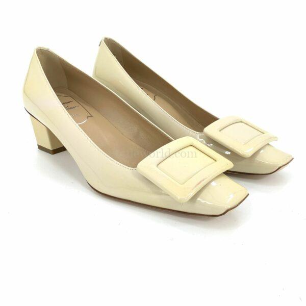 【新品】ROGER VIVIER BELLE VIVIER TROMPETTE 高跟鞋 34.5 E4005