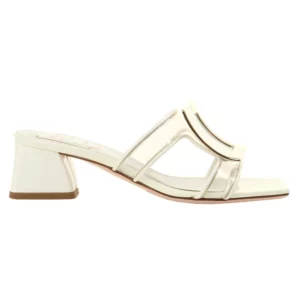 【二手】ROGER VIVIER BIKIVIV' 金屬扣PVC穆勒鞋 35