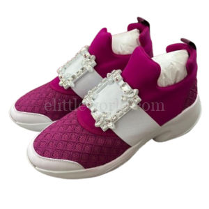 【未使用品】ROGER VIVIER VIV RUN 水鑽扣運動鞋 39 VV2210