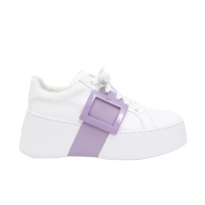 【全新】ROGER VIVIER VIV SKATE 鍍漆飾扣運動鞋 39 E21722