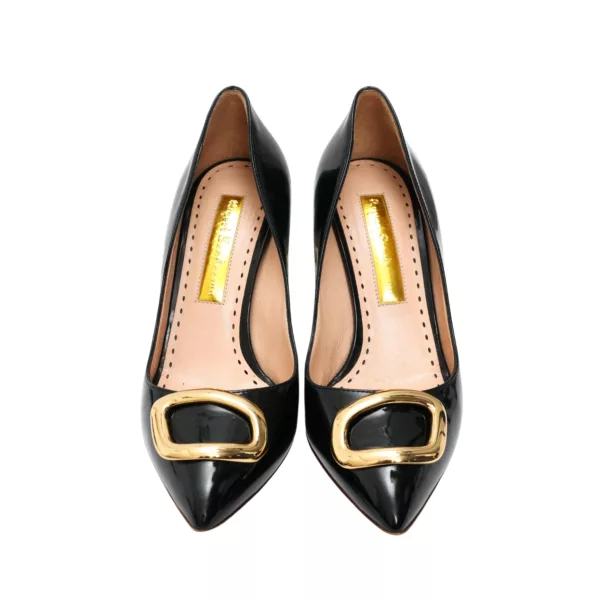 【二手】RUPERT SANDERSON MALORY PEBBLE 高跟鞋 38 E21332