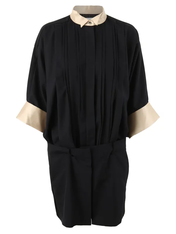 【二手】SACAI 對比色拼接連衣裙 3