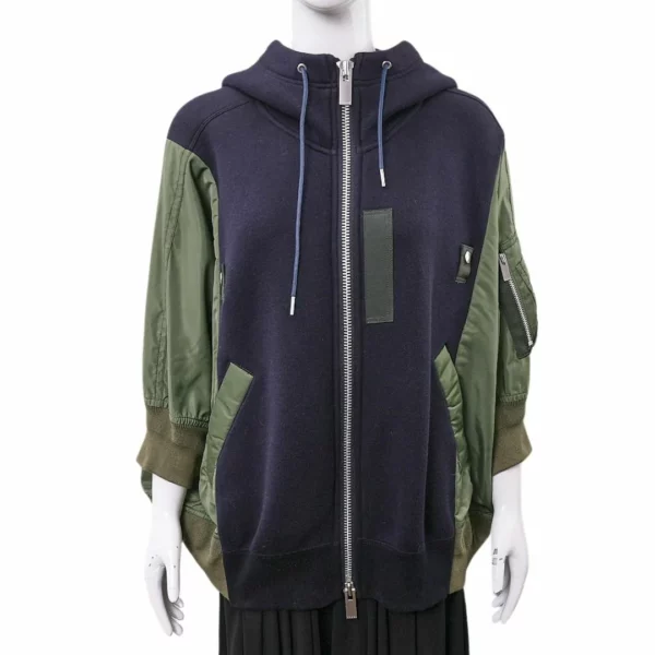【二手】SACAI 連帽外套 4 E21147