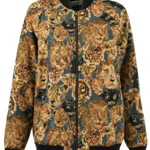 【二手】SAINT LAURENT 動物圖案刺繡夾克 38
