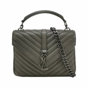 【二手】SAINT LAURENT MATELASSE COLLEGE 斜挎袋 VV2531