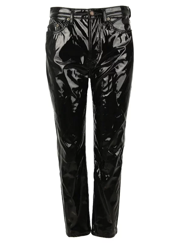 【二手】SAINT LAURENT 亮面修身長褲 S