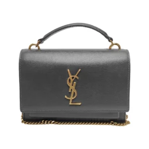 【二手】SAINT LAURENT SUNSET 灰色單肩包 PD1498