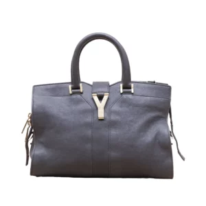 【二手】SAINT LAURENT Y CABAS 灰色手提袋 30 PD1384
