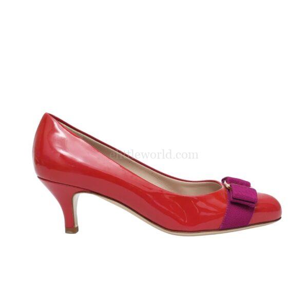 【全新】SALVATORE FERRAGAMO 高跟鞋 4.5 E20288