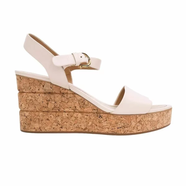 【二手】SALVATORE FERRAGAMO 坡跟涼鞋 6.5 E19529