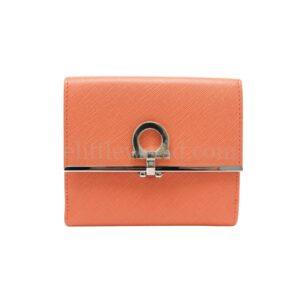 【未使用品】SALVATORE FERRAGAMO 短款錢包 E14669