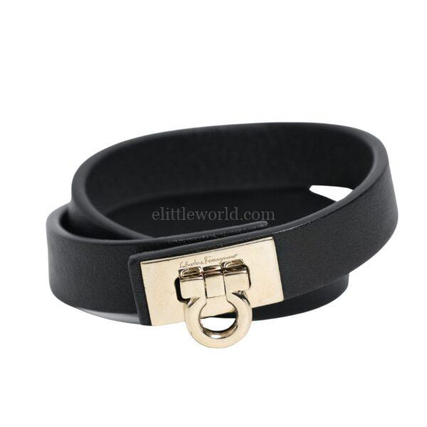 【未使用品】SALVATORE FERRAGAMO 雙圈手帶 S E23082