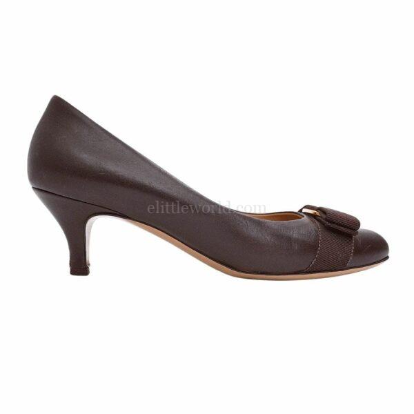【二手】SALVATORE FERRAGAMO VARA 高跟鞋 6 E23343