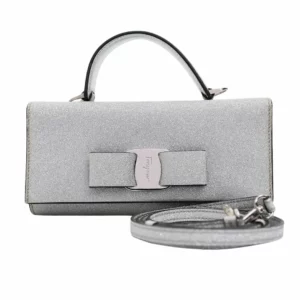 【未使用品】SALVATORE FERRAGAMO VARA BOW 迷你斜挎包 E21633