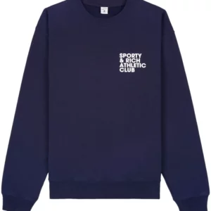 【意大利】SPORTY & RICH LOGO 印花棉衛衣 L