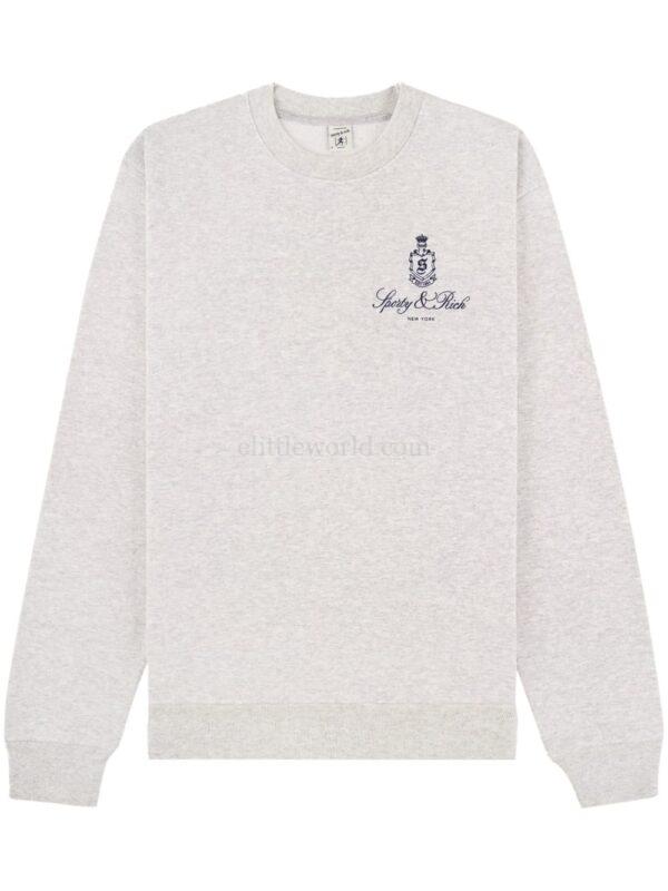 【意大利】SPORTY & RICH VENDOME LOGO 印花衛衣 M