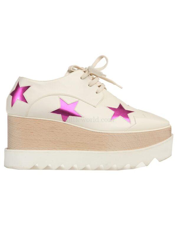 【二手】STELLA MCCARTNEY 星星鑲嵌厚底鞋 37